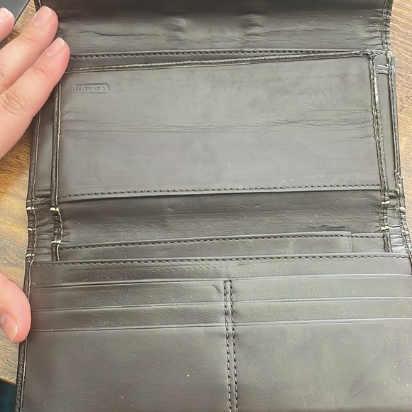 Coach Wallet with Checkbook - Picture 4 of 5